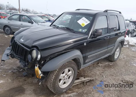 2005 Jeep Liberty Sport from USA, damaged, VIN 1J4GL48K95W521767